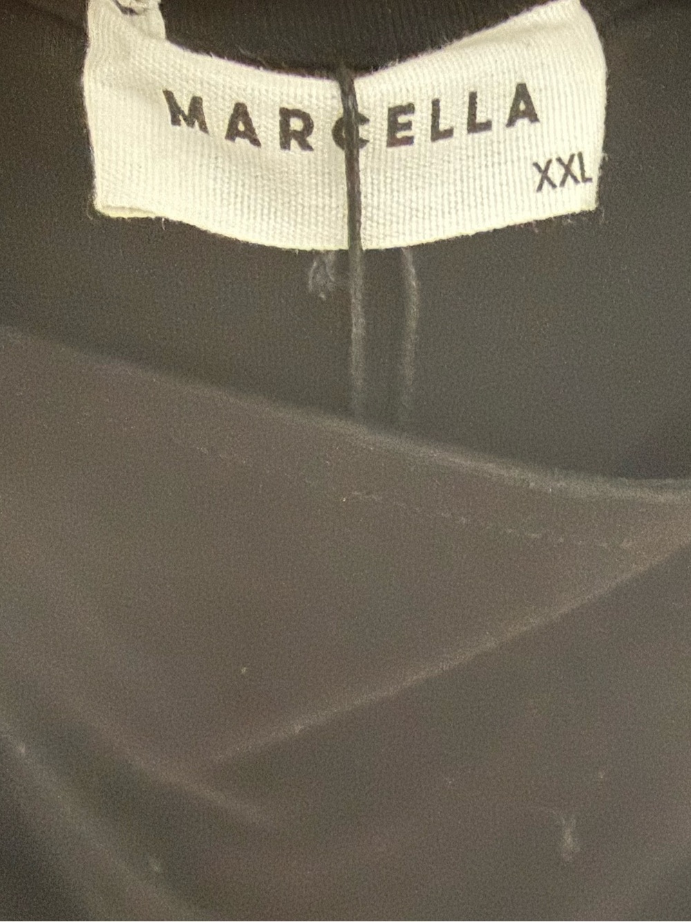 MARCELLA NYC Marvin Minimal Square Scoop Neck Tank Off White Maxi Dress XXL NEW - Picture 7 of 12